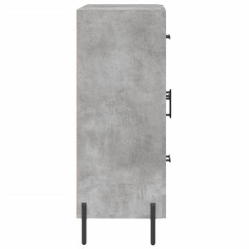 Concrete Grey Sideboard - Durable & Stylish Storage Solution