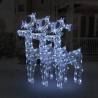 Reindeer Christmas Decorations 3 pcs 60x16x100 cm Acrylic Colour cold white Size 60 x 16 x 100 cm Quantity in Package 3 Number of LEDs 1 