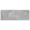 Wall Cabinet Concrete Grey 100x36.5x35 cm - HipoMarket