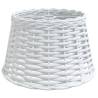 Ceiling Lamp Shade White Ø38x23 cm Wicker - Elegant Lighting