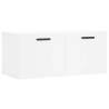 Wall Cabinet White 80x36.5x35 cm - Stylish Storage Solution