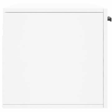 Wall Cabinet White 80x36.5x35 cm - Stylish Storage Solution