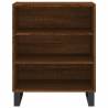 Trendy Brown Oak Sideboard - 57x35x70 cm Engineered Wood