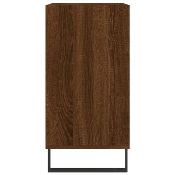 Trendy Brown Oak Sideboard - 57x35x70 cm Engineered Wood