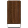 Trendy Brown Oak Sideboard - 57x35x70 cm Engineered Wood