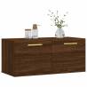 Wall Cabinet Brown Oak 80x36.5x35 cm - Stylish Storage Solution