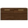 Wall Cabinet Brown Oak 80x36.5x35 cm - Stylish Storage Solution