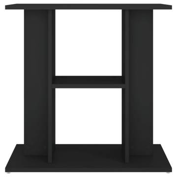 Aquarium Stand Black 60x30x60 cm - Stylish & Durable Design