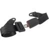 Carpoint 2-Point Safety Belt - Adjustable Black for Trucks