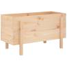 Garden Raised Bed 101x50x57 cm - Solid Wood Pine | HipoMarket