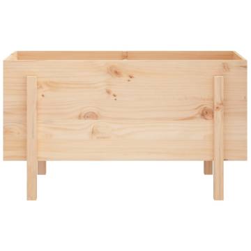 Garden Raised Bed 101x50x57 cm - Solid Wood Pine | HipoMarket