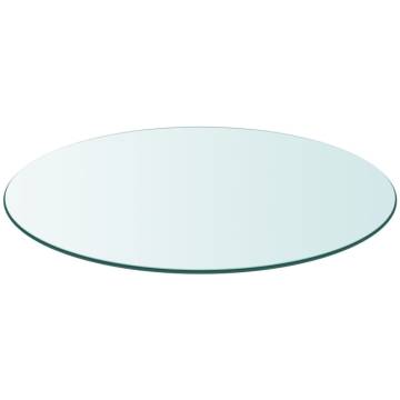 Shop Table Top Tempered Glass Round 300 mm | HipoMarket