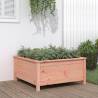 Garden Planter 82.5x82.5x39 cm Solid Wood Douglas Colour natural douglas Size 82.5 x 82.5 x 39 cm Quantity in Package 1 