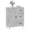 Sideboard Concrete Grey - Stylish Engineered Wood Storage Unit