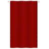 Red Balcony Screen 140x240 cm - Privacy & UV Protection