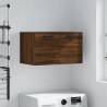 Wall Cabinet Brown Oak 60x36.5x35 cm Engineered Wood Colour brown oak Size 60 x 36.5 x 35 cm Quantity in Package 1 Number of 