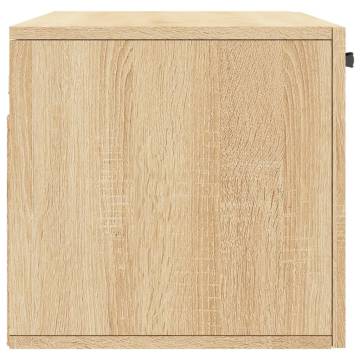 Sonoma Oak Wall Cabinet - Stylish & Space-Saving Storage