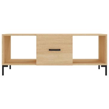 Sonoma Oak Coffee Table - Stylish & Durable | Hipo Market