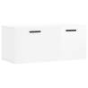 High Gloss White Wall Cabinet 80x36.5 cm - Stylish Storage