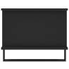 Stylish Black Coffee Table 90x50x40 cm - Elegance & Storage