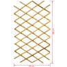 Nature Garden Trellis 70x180 cm Bamboo - Perfect for Climbing Plants