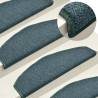 Carpet Stair Treads 15 pcs Dark Green 65x24x4 cm Colour dark green Size 65 x 24 x 4 cm Quantity in Package 15 