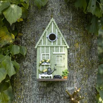 Esschert Design Tit Birdhouse Garden Shed - Perfect for Birds