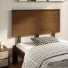 Bed Headboard Honey Brown 124x6x82.5 cm Solid Wood Pine Colour honey brown Size 124 x 82.5 cm Quantity in Package 1 