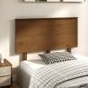 Honey Brown Bed Headboard - Solid Wood Pine | Hipomarket