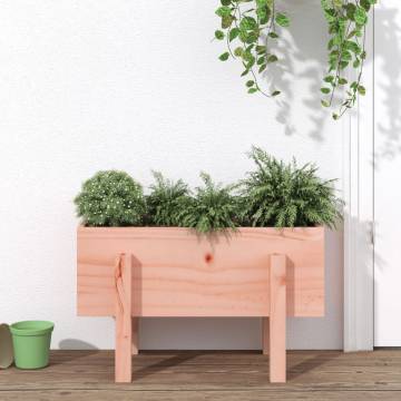 Garden Planter 62x30x38 cm | Solid Wood Douglas Planter