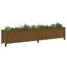 Garden Raised Bed Honey Brown 199.5x40x39 cm | Solid Pine Wood