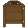 Garden Raised Bed Honey Brown 199.5x40x39 cm | Solid Pine Wood