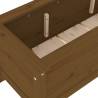 Garden Raised Bed Honey Brown 199.5x40x39 cm | Solid Pine Wood