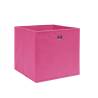 Stylish Pink Storage Boxes - 4 Pcs Non-Woven Fabric | Hipomarket