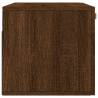 Wall Cabinet Brown Oak - 80x36.5cm Engineered Wood | Hipomarket