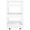 Stylish Kitchen Trolley in White - 60x45x80 cm | Hipo Market