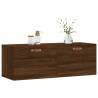 Brown Oak Wall Cabinet | 100x36.5x35 cm | Hipomarket