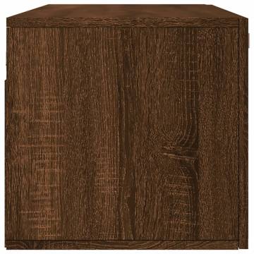 Brown Oak Wall Cabinet | 100x36.5x35 cm | Hipomarket