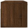 Brown Oak Wall Cabinet | 100x36.5x35 cm | Hipomarket