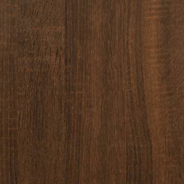 Brown Oak Wall Cabinet | 100x36.5x35 cm | Hipomarket