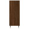 Bookcase Brown Oak - Modern Engineered Wood Storage Solution