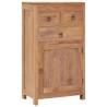 Rustic Solid Teak Wood Sideboard - 50x30x90 cm | HipoMarket