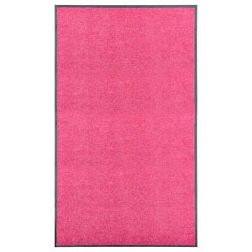 Washable Pink Doormat 90x150 cm | Durable & Non-Skid