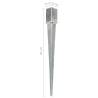 Ground Spikes Set - 6 pcs Galvanised Steel | HipoMarket UK