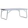 Folding Camping Table White Aluminium 60x40 cm Colour white Quantity in Package 1 