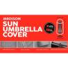 Madison Parasol Cover 55x250 cm - Waterproof, Grey