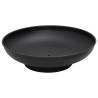 Fire Pit 57 cm Steel Colour black Size Φ 57 x 16 cm 