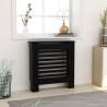 MDF Radiator Cover Black 78 cm Colour black Size 78 x 19 x 81.5 cm Quantity in Package 1 