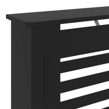 MDF Radiator Cover Black 78 cm - Stylish & Durable