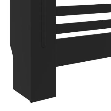 MDF Radiator Cover Black 78 cm - Stylish & Durable